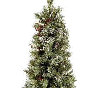 <span class=keywords><strong>Sapin</strong></span> <span class=keywords><strong>de</strong></span> Noël <span class=keywords><strong>de</strong></span> 1,20 m pré-éclairé, mini arbres artificiels, base dorée, floqué <span class=keywords><strong>de</strong></span> neige, 86 lumières LED blanc chaud, épicéa, ignifuge, pour la maison - Product Image 2