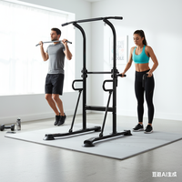 Tour de musculation multifonctionnelle en métal avec logo personnalisable pour usage domestique, incluant machine Smith, pour entraînement Squat, Épaules, Dos, Bras, Poitrine
