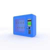 Armoire à clés intelligente 10 emplacements avec reconnaissance faciale pour la gestion des clés de voiture d'entreprise – Boîte à clés en libre-service
