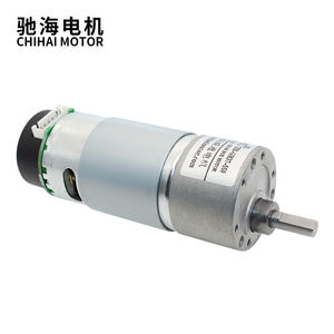 치하이 모터 CHR-GM37-550ABHL 37mm 편심축 출력 고토크 기어 감속기 기어박스 17PPR 엔코더 모터 DIY용 - Product Image 6