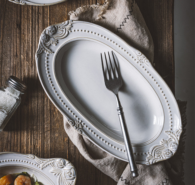 11inch oval plate