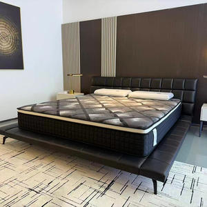 Surmatelas en mousse à mémoire de forme de qualité supérieure, double, taille king size, 180x200, confortable, compressé, roulé sous vide, à ressorts - Product Image 1