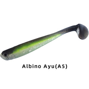 1 ensemble de mini leurres de pêche en plastique, matériel en plastique souple, ver, bon marché, vente en gros - Product Image 5