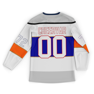 Haut de maillot de hockey sur glace unisexe avec logo personnalisé dernière conception Style sublimé Nom de l'équipe Service OEM Vêtements de hockey sur glace personnalisables - Product Image 6