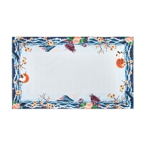 Tovaglia Excelsa in Cotone Fuji 140x240 Cm Multicolore Design Giapponese - Product Image 1