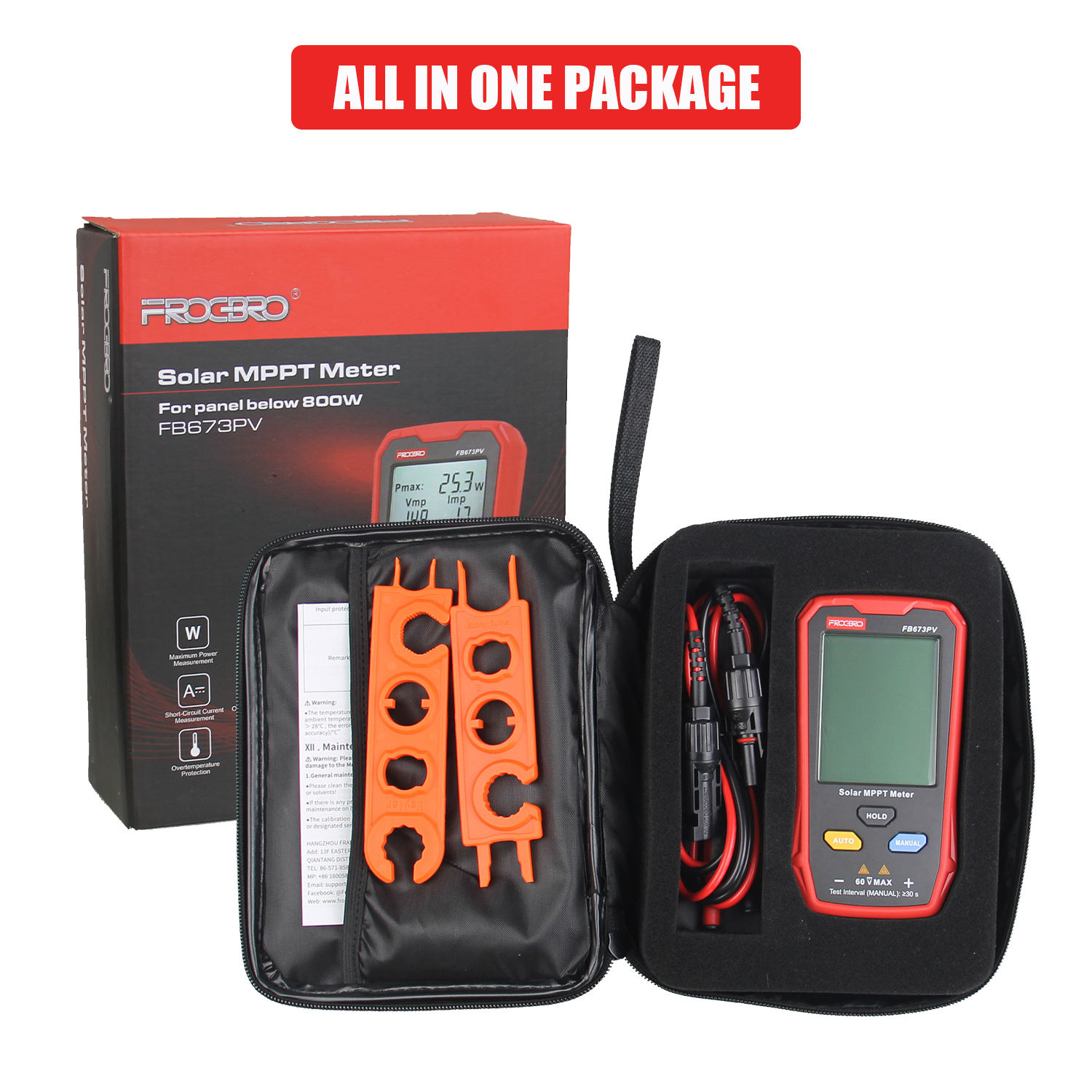 solar panel multi meter