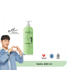 Shampooing antipelliculaire MYLEA pour pellicules et cuir chevelu sensible 400ml - Product Image 1