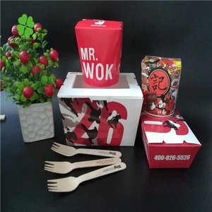 Conception chaude Kraft Bento Box Fast Food Sushi Pâtes Bol Gaufrage Mat Lamination Pas Cher Crevettes Nouilles Riz Solution De Stockage De L'<span class=keywords><strong>eau</strong></span> - Product Image 2
