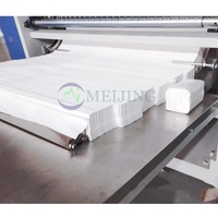 Machine à plier les mouchoirs semi-automatique à prix abordable, machine commerciale à plier les mouchoirs en papier pour petites usines de papier
