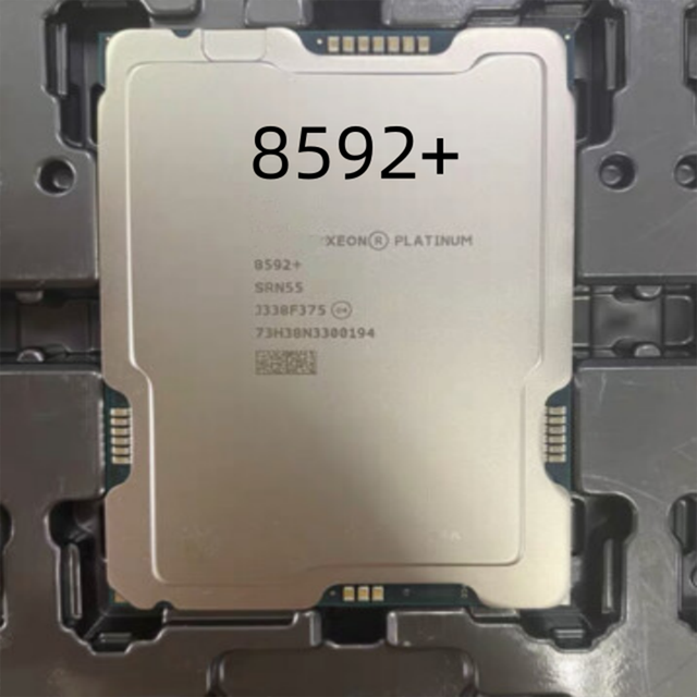 Xeon Platinum 8592+ CPU Processor for Servers New Product