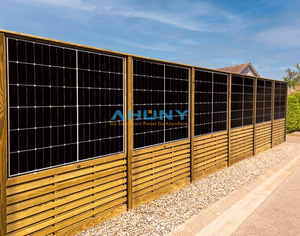 垂直両面ソーラーフェンシングシステム発電所太陽光発電モジュール家庭用スイミングプール家畜農場 - Product Image 4