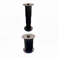 Pieds de table pneumatiques multifonctions Carriage |   Pieds de levage réglables pour conversion de camping-car à assise opposée