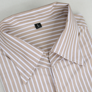 Camicie Eleganti da Uomo a Righe, Camicia Formale Business Casual con Colletto Unico, Manica Lunga, Vestibilità Slim, Camicia di Lusso Premium - Product Image 2