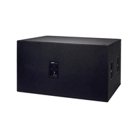 Top Fashion SRX728S doble 18 haut-parleur de caisson de basses pour subwoofer club en direct