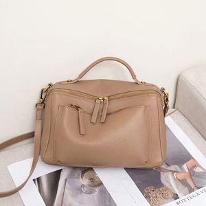 Bolso Casual de Cuero Genuino Vintage para Mujer, de Alta Calidad, a la Moda, Impermeable, Versátil, de Hombro y Bandolera - Product Image 2