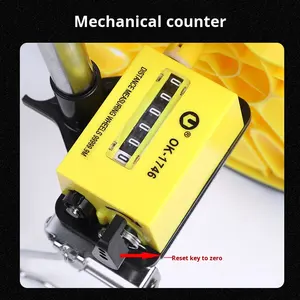 Rueda Medidora de Distancia Mecánica <span class=keywords><strong>Digital</strong></span>, Venta al Por Mayor del Fabricante, <span class=keywords><strong>Regla</strong></span> de Rodillo Manual, Uso en Ingeniería, Modelo 1745/1746 - Product Image 4