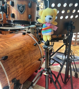 Ensemble de batterie professionnel OEM 5 pièces avec 4 cymbales, instrument de <span class=keywords><strong>percussion</strong></span> pour enfants, en acier, fabriqué à la main - Product Image 5