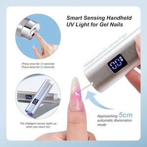 Nouvelle lampe UV portable intelligente à détection automatique pour ongles en gel, mini lampe à LED pour ongles, lampe torche UV pour ongles - Product Image 2
