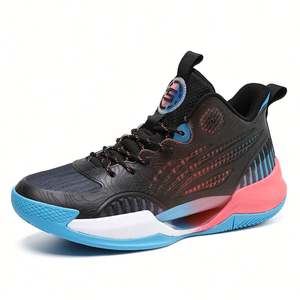 2025 Wholesale <strong>Basketball</strong> <strong>Shoes</strong> Luminous Fabric Breathable Mesh Low Cut Lace Boots <strong>Outdoor</strong> Sports <strong>Basketball</strong> <strong>Shoes</strong> - Product Image 1