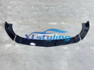 XLstyling accessori veicolo kit corpo labbro anteriore per <span class=keywords><strong>Mercedes</strong></span> Benz <span class=keywords><strong>a</strong></span> class W177 2019 + nero lucido - Product Image 3