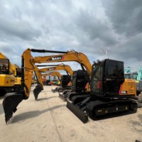 Excavator Mini Crawler Sany SY75C Pro Versi Terbaru, Kekuatan Gali Kuat, Hidrolik Stabil, 7.5 Ton, Terawat Baik