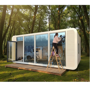 Maison-conteneur Liandong Yuzhou luxueuse de 5,8 mètres, design carré respirant, mobilier mobile, architecture personnalisée, vacances - Product Image 4