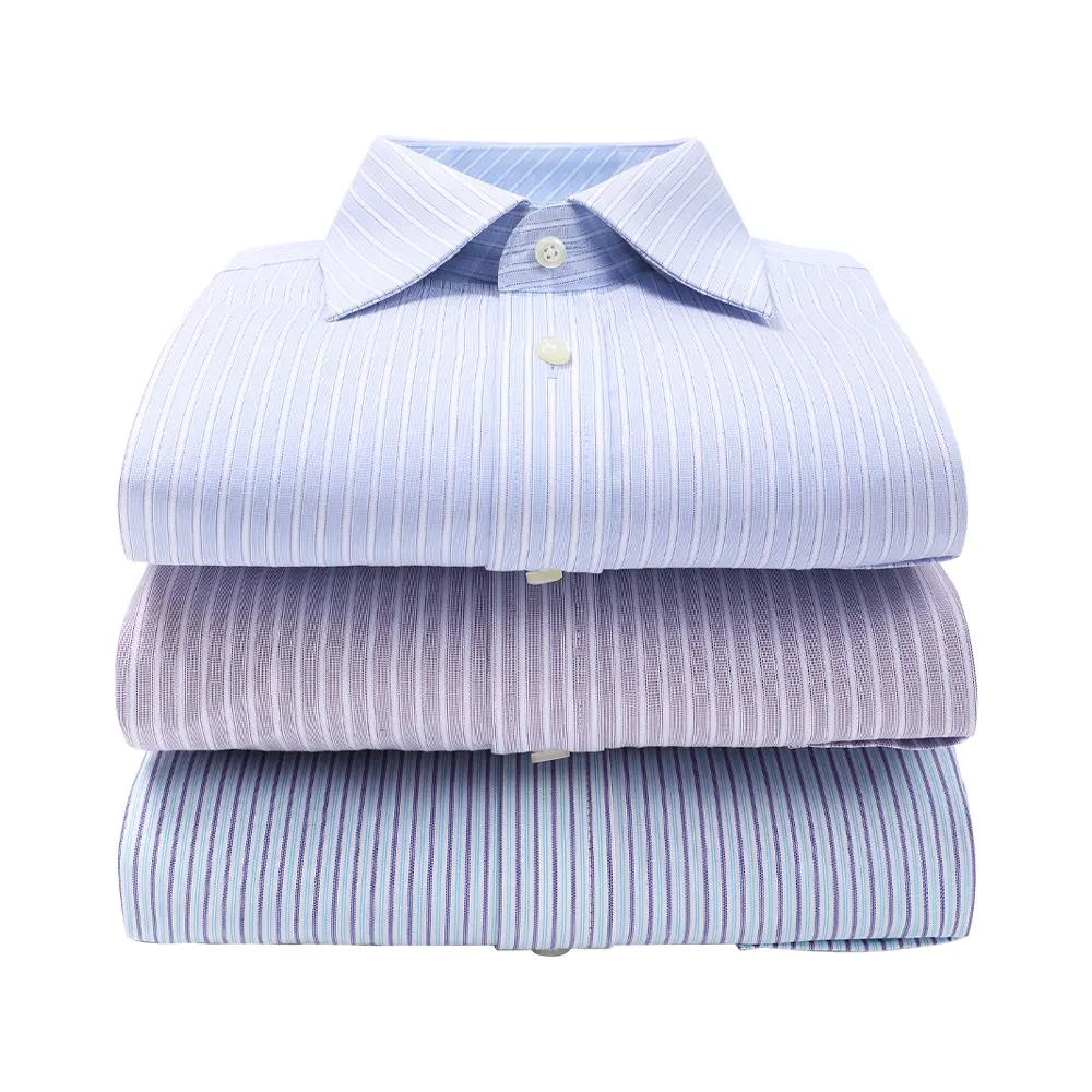 Customized Color Casual Spring Long Sleeve Fashion Business Design Slim Fit Men's Dress Shirt