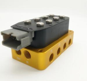 エアサスペンションバルブ<span class=keywords><strong>2</strong></span>コーナー1/4NPT3/8バルブのエアフロー制御accuair VU2 - Product Image 5