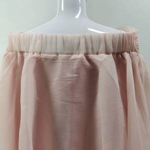 A8605 Migugarment alla moda dolce camicia con <span class=keywords><strong>spalle</strong></span> <span class=keywords><strong>scoperte</strong></span> a <span class=keywords><strong>maniche</strong></span> <span class=keywords><strong>lunghe</strong></span> con <span class=keywords><strong>maniche</strong></span> <span class=keywords><strong>lunghe</strong></span> abito largo da donna Mini abito causale - Product Image 5