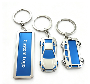 Porte-clés de voiture en métal vierge pour gravure laser, plaque anti-perte en acier inoxydable, sous licence usine - Product Image 6