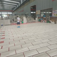 Carreaux de marbre blanc poli pour sols et murs, pour usage intérieur de villas et hôtels, prix sur mesure, tailles personnalisées disponibles