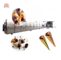 Cône commercial entièrement automatique faisant la ligne de production