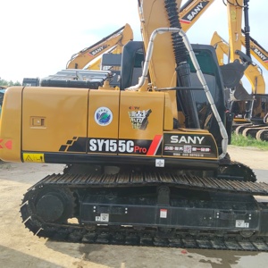 รถขุด SANY SY155C Pro มือสองคุ้มค่า ราคาประหยัด น้ำหนัก 14.1 ตัน เหมาะสำหรับงานขุดท่อ งานปรับปรุงฟาร์ม และพัฒนาที่ดิน - Product Image 2