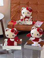Kotak Hadiah Festival Bunga Kering Abadi Cupid Hello Kitty, Ornamen Mawar Awet Bentuk Kartun, Pabrik Yunnan, Kustom Langsung