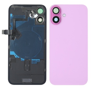 เคสหลังสำหรับ iPhone 14 15 16 Pro Max Plus พร้อมฝาหลังกระจก ฝาครอบแบตเตอรี่ กรอบกลาง ชุดประกอบโครงตัวเครื่อง พร้อมแม่เหล็ก Nfc ลดราคาพิเศษ - Product Image 1