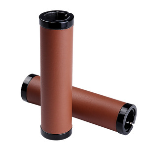 Poignées de guidon de vélo de montagne Bolany 22,2 mm en PU antidérapantes noires pour le cyclisme hors route - Product Image 5