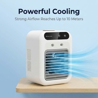 Ventilateur d'air portable rechargeable par mini USB et batterie, haute qualité, faible bruit, économie d'énergie, pour bureau, maison, extérieur