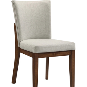 Chaises confortables en bois massif avec cadre en bois antique, revêtement en tissu, pour la maison et les restaurants - Product Image 1