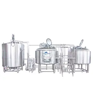 1000L Ensemble complet d'équipement de bière Équipement de brassage de brasserie entièrement automatique Petit équipement de bière artisanale