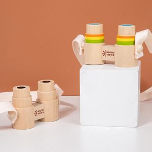 Binoculares de Madera para Niños con Lente de Caleidoscopio Óptico para Observación de Estrellas - Regalo Educativo Tecnológico Unisex - Product Image 2