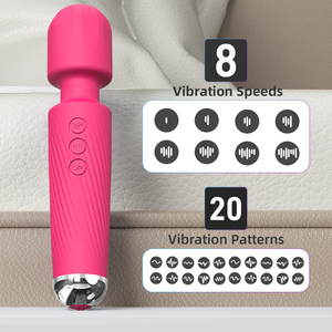 Nuovo Potente Massaggiatore Erotico Vibrante per Clitoride, 8 Velocità, 20 Vibrazioni, Riscaldamento, Vibratore Elettrico per Donne - Product Image 3