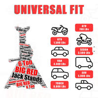 Original Factaory Garage Equipment Vehicle Support Tool Adjustable Car Jack and Stand Kit