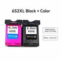 Cartouche d'encre YuXin Original Shell 652XL avec puce stable anti-colmatage pour une écriture nette, compatible avec les imprimantes jet d'encre HP pour la maison et le bureau