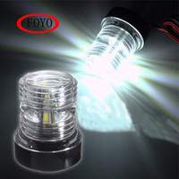 Série de lampes LED tout-en-un de la marque FOYO, 12-24VDC, boîtier en acier inoxydable et en plastique, lumière d'ancre marine pour bateau/yacht/kayak/accessoires de bateau