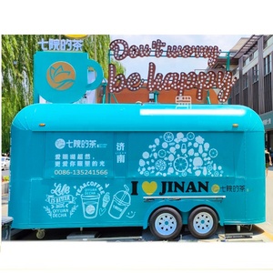 Carrito de Comida Móvil para Fiestas, Fabricación de Remolques Móviles para Venta de Hot-dogs, Hamburguesas, Bebidas, Pollo, Carne o Desayunos, <span class=keywords><strong>Precio</strong></span> Bajo de Fábrica - Product Image 4