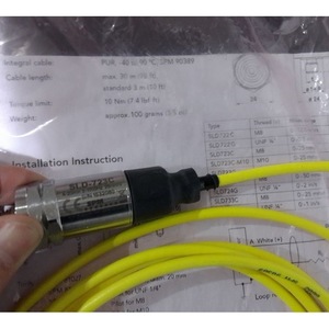 เครื่องส่งสัญญาณการสั่นสะเทือน SPM รุ่น SLD723TCP-3 25 มม. ความเร็ว 1 ips 2 1000 Hz 10 นิวตันเมตร เซ็นเซอร์อุตสาหกรรม - Product Image 2