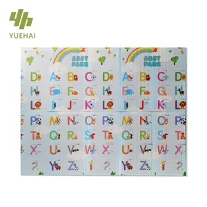 Tikar bermain puzzle YUEHAI pabrikan Cina 150x200mm tikar bermain busa tebal tikar mainan anak-anak