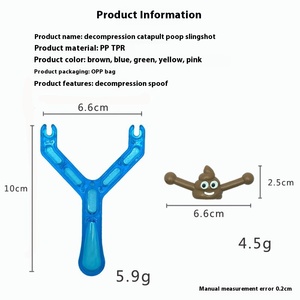Lanzador de Excrementos de TPR Tradicional y Nostálgico al por Mayor, Juguetes de Plástico Novedosos y Únicos para Descomprimir y Apretar, Transfronterizo - Product Image 5