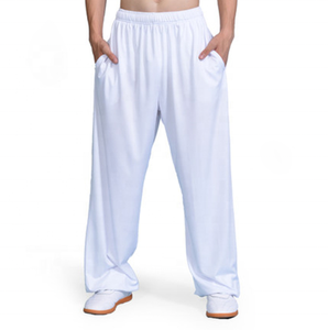 काले मार्शल आर्ट ताई ची यूनिटी कपड़े वुशु पैंट चीनी पारंपरिक बर्फ पैंट कुंग फू वर्दी - Product Image 5