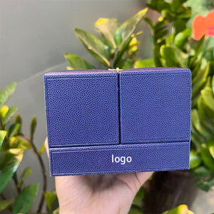 Factory Wholesale In Stock Custom Brand Bangle <b>Box</b> With Luxury Packaging Bag & Paper <b>Box</b> For Women,Leather Double Door <b>Ring</b> <b>Box</b> - Product Image 6
